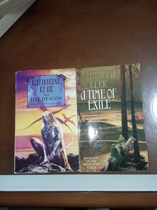 Katharine Kerr , lote libros  , c. completa , ingl