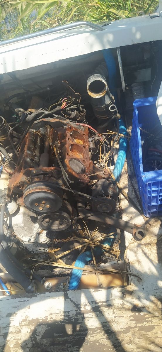 Mercruiser 4.3 y la cola completo averiado ocasión