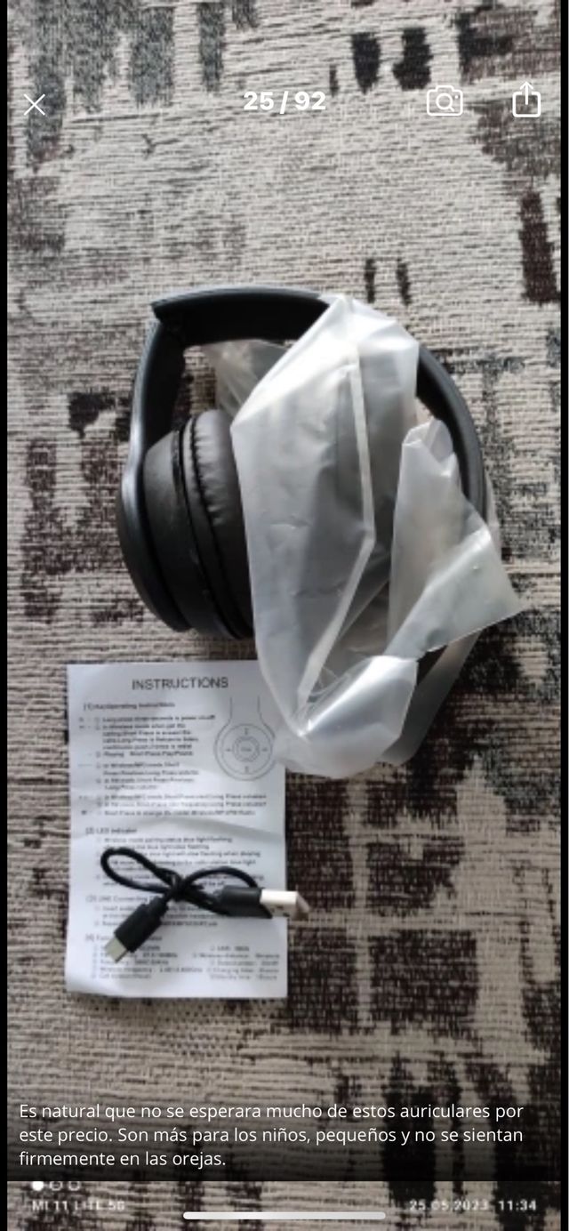 Cascos Auriculares P47. Promo