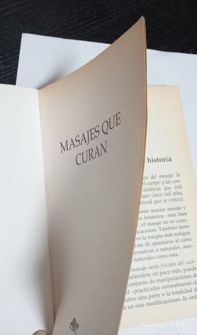 Libro de Masajes