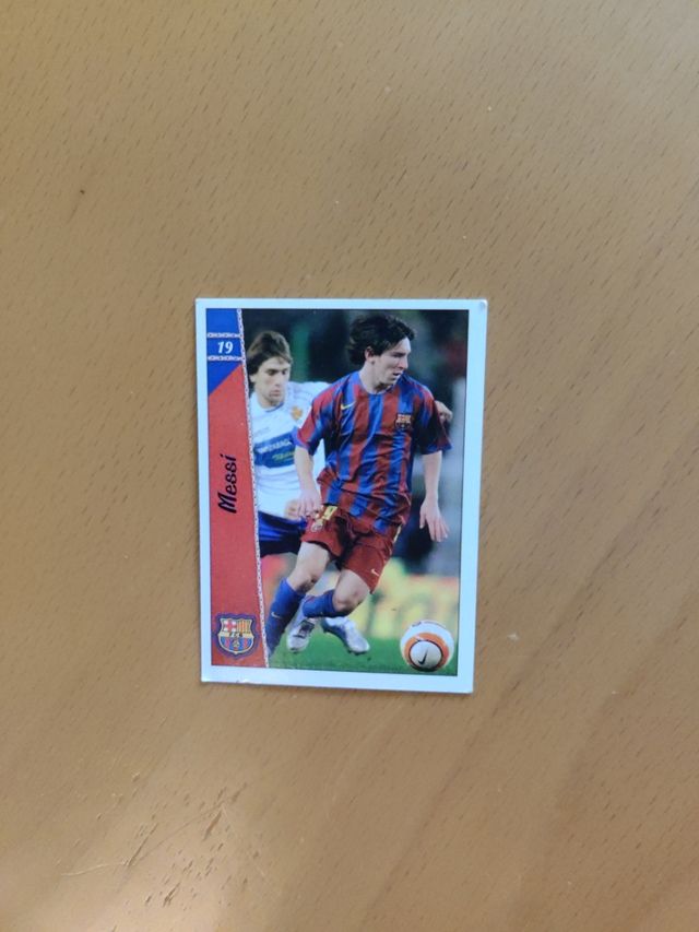 cromo Messi 2007