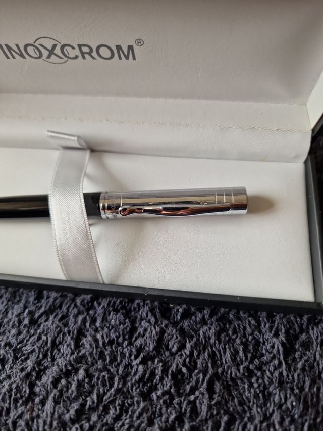 Bolígrafo INOXOROM. Estuche original