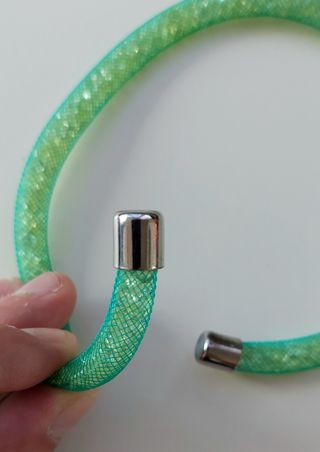 Bracciale Stroili verde con calamita

