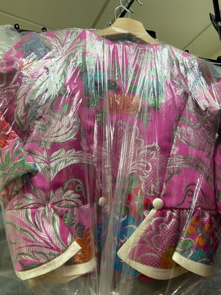 traje de fallera rosa