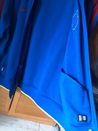 chandal FC Barcelona nike original L Azul
