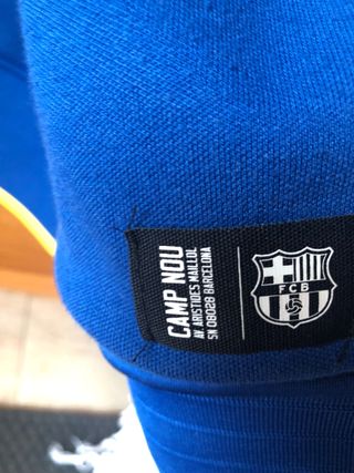 chandal FC Barcelona nike original L Azul