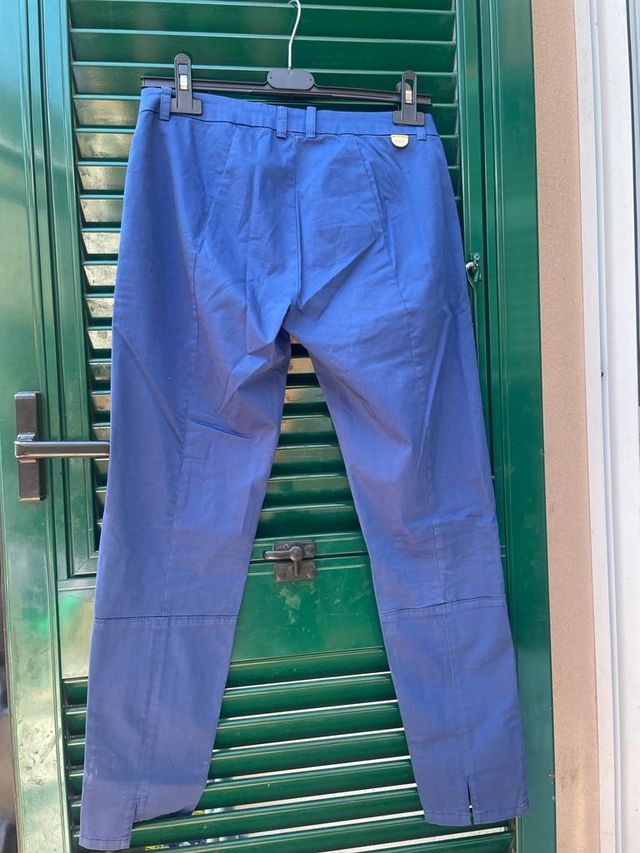 pantaloni estivi unisex blu elettrico Slam 42