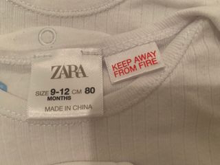 Lote 10 bodys Talla 9-12 meses