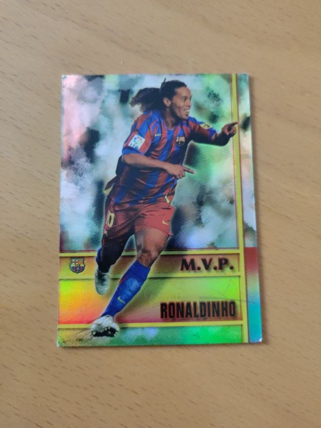 cromo Ronaldinho mvp 2006