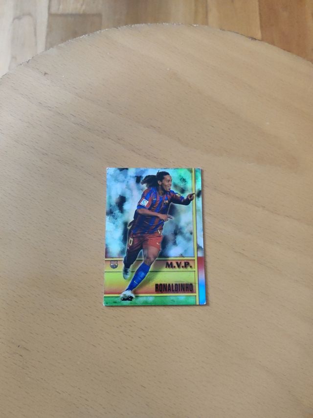 cromo Ronaldinho mvp 2006