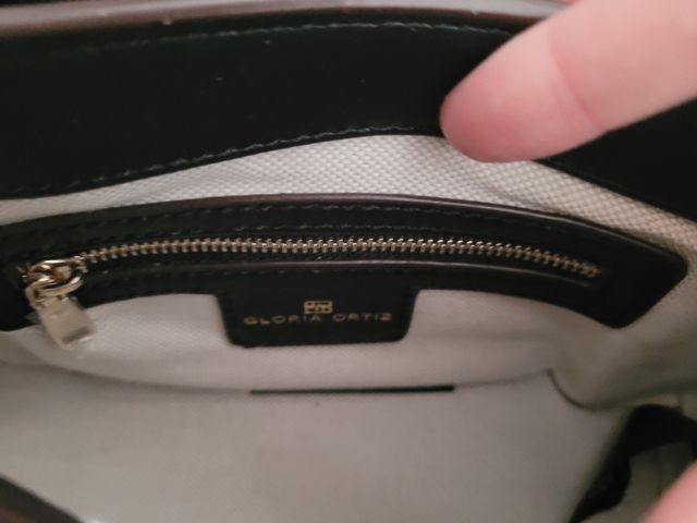 bolso negro gloria ortiz