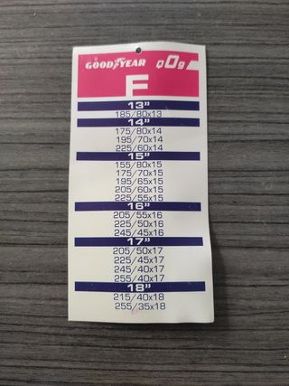 CADENAS NIEVE FUNDA TEXTIL TAMAÑO F QO9 (GOODYEAR)