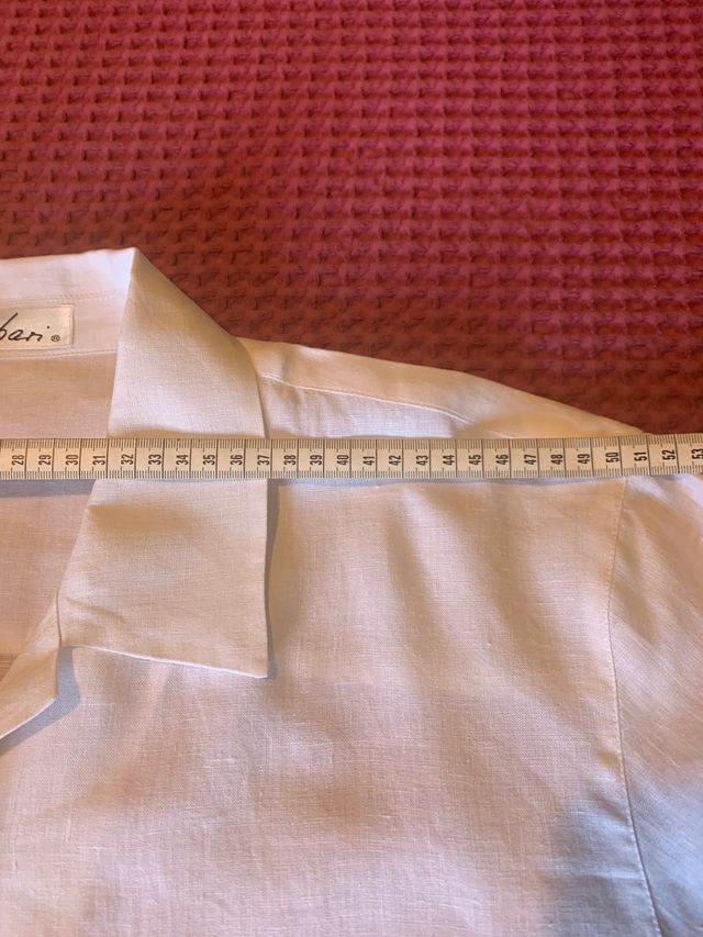 Elegantissima camicia lunga spettacolare lino 100%