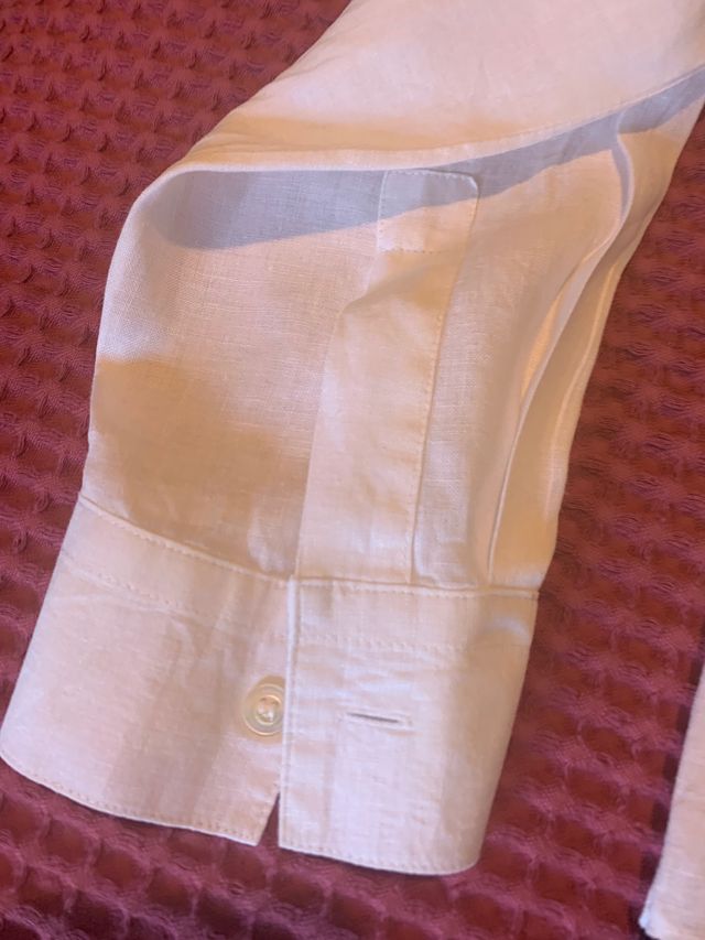 Elegantissima camicia lunga spettacolare lino 100%