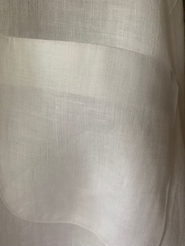 Elegantissima camicia lunga spettacolare lino 100%