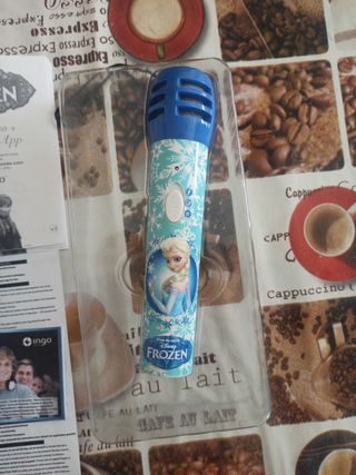 microfono karaoke frozen
