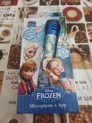 microfono karaoke frozen