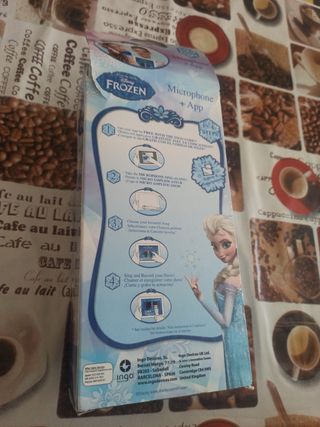 microfono karaoke frozen