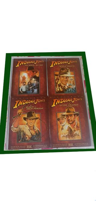 Trilogía Indiana Jones + Extras