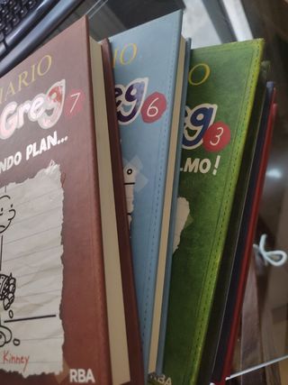 lote libros Diario de Greg