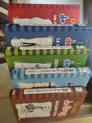 lote libros Diario de Greg