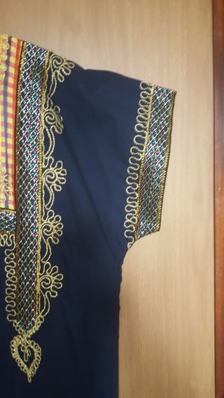 Tunica vintage estiva in cotone con ricami