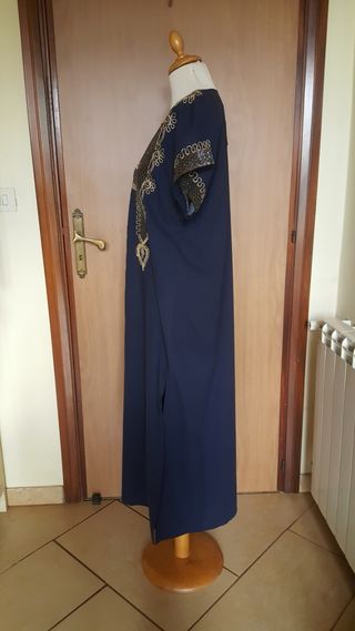 Tunica vintage estiva in cotone con ricami