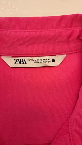Camisa manga larga fucsia 