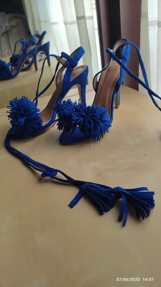 Espectacular zapato de tacón