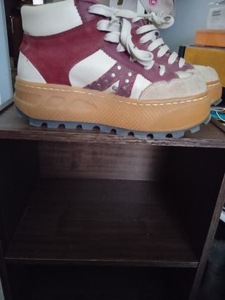 zapatos plataforma número 40