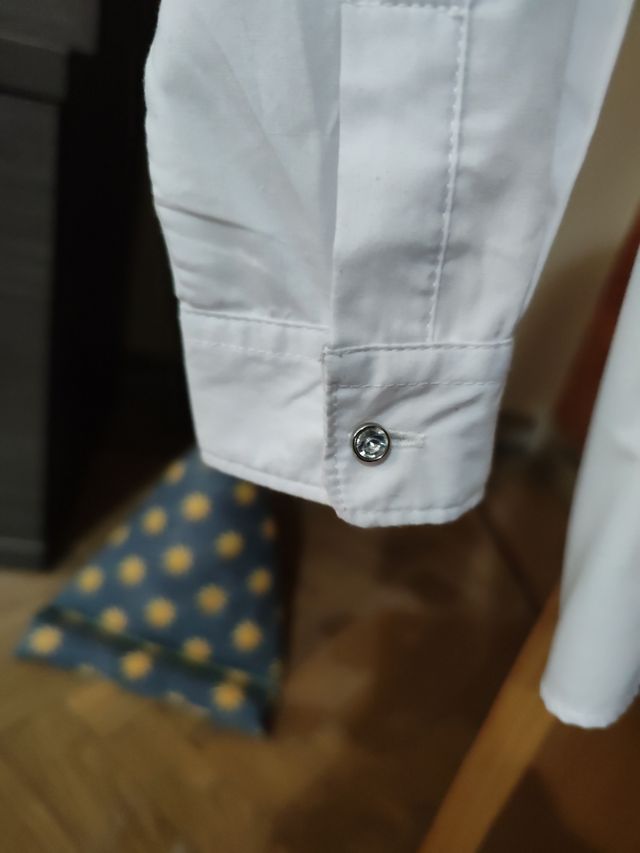 camisa traje flamenca niña 7-8 años