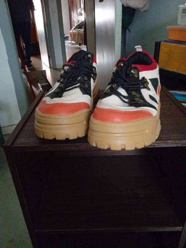 zapatos plataforma número 41