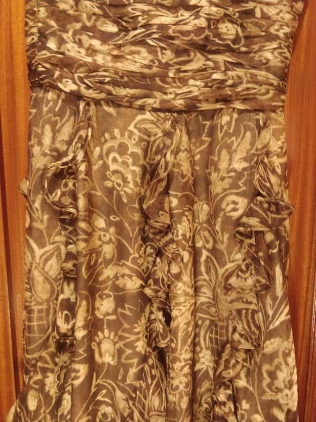 Vestido Ralph Lauren, nuevo. Seda 100%. Talla S.