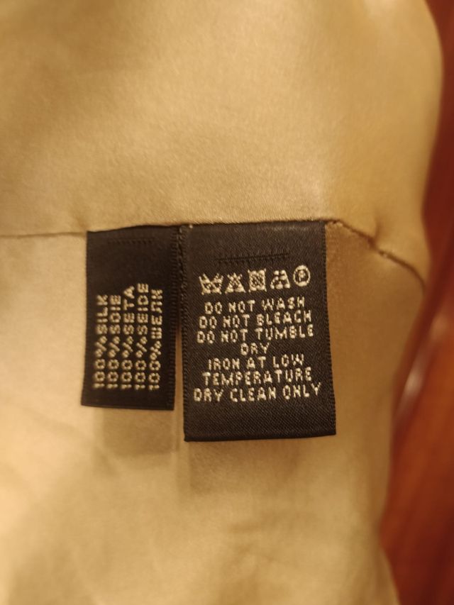 Vestido Ralph Lauren, nuevo. Seda 100%. Talla S.