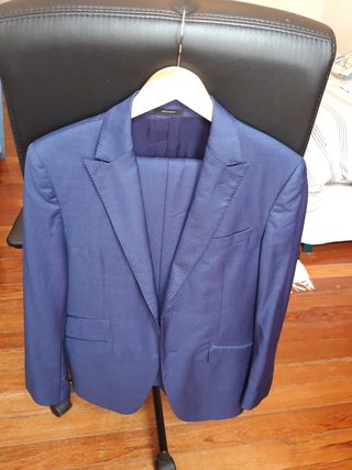 TRAJE pr Chico AZUL MASSIMO DUTTI
