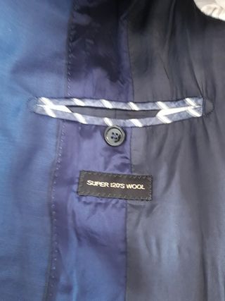 TRAJE pr Chico AZUL MASSIMO DUTTI