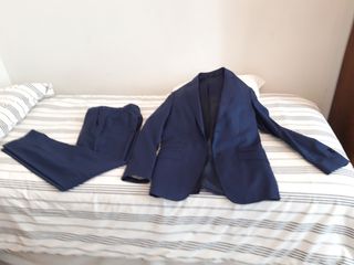 TRAJE pr Chico AZUL MASSIMO DUTTI