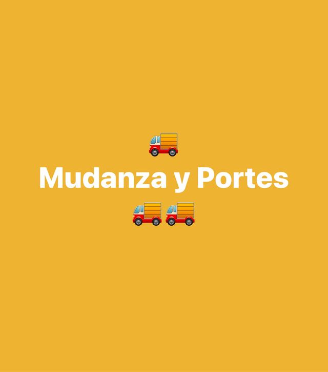 MUDANZAS Y PORTE