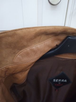 Chaqueta de ante talla 50 Serra by Torras