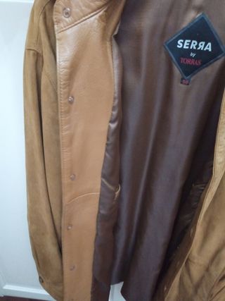 Chaqueta de ante talla 50 Serra by Torras