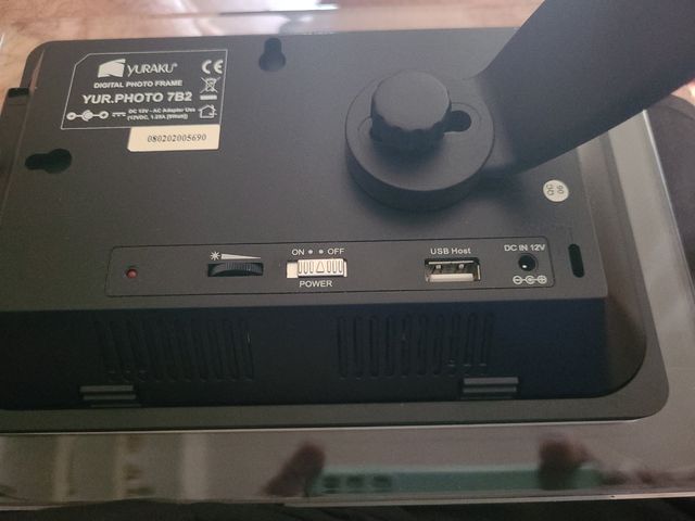 Marco de fotos digital.