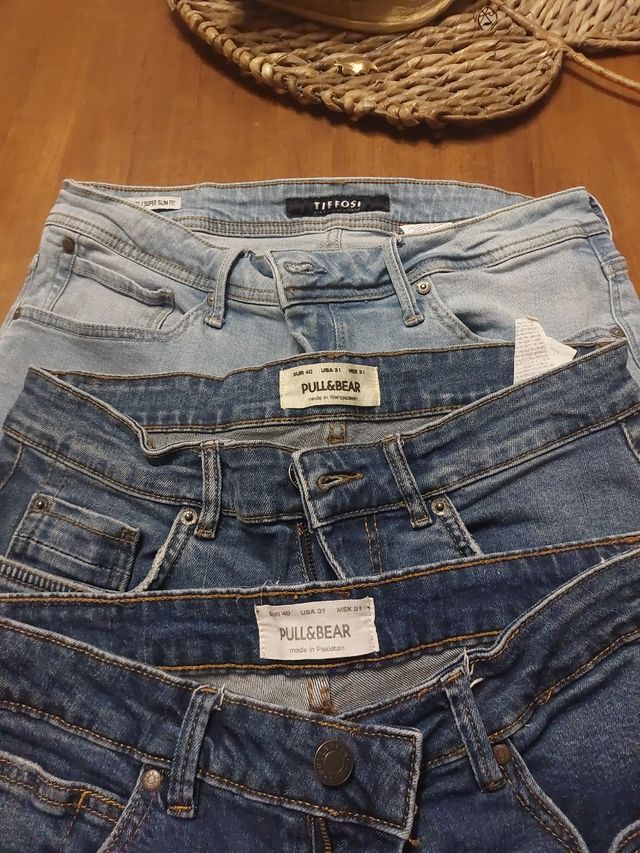 Bermudas tipo Jeans