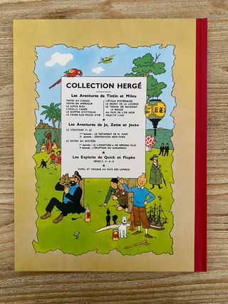 Fac color Objetivo Tintín