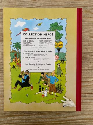 Facsímil color Aterrizaje Tintín