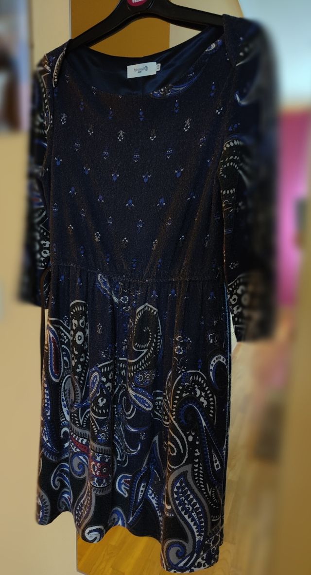 vestido azul talla 40