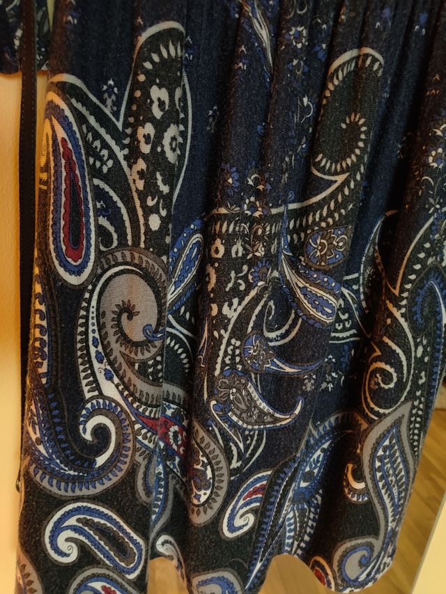 vestido azul talla 40