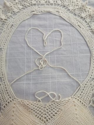 top boho romántico HECHO A MANO