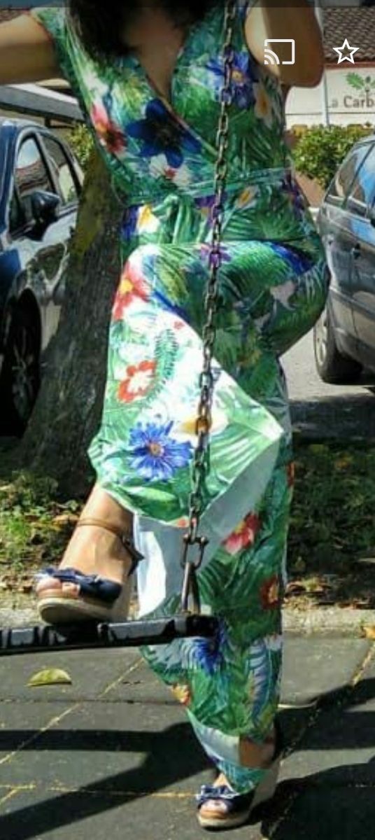 vestido tipo bata TU