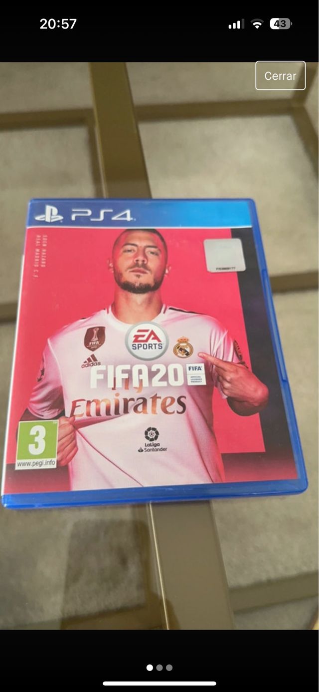Videojuego Ps4 Fifa20