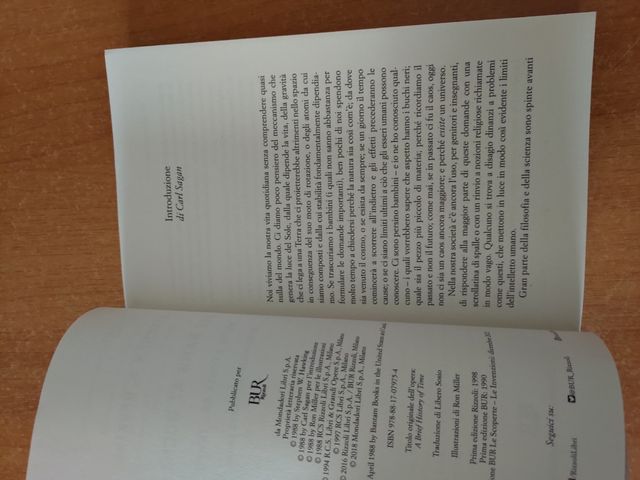 Dal big bang ai buchi neri Stephen Hawking